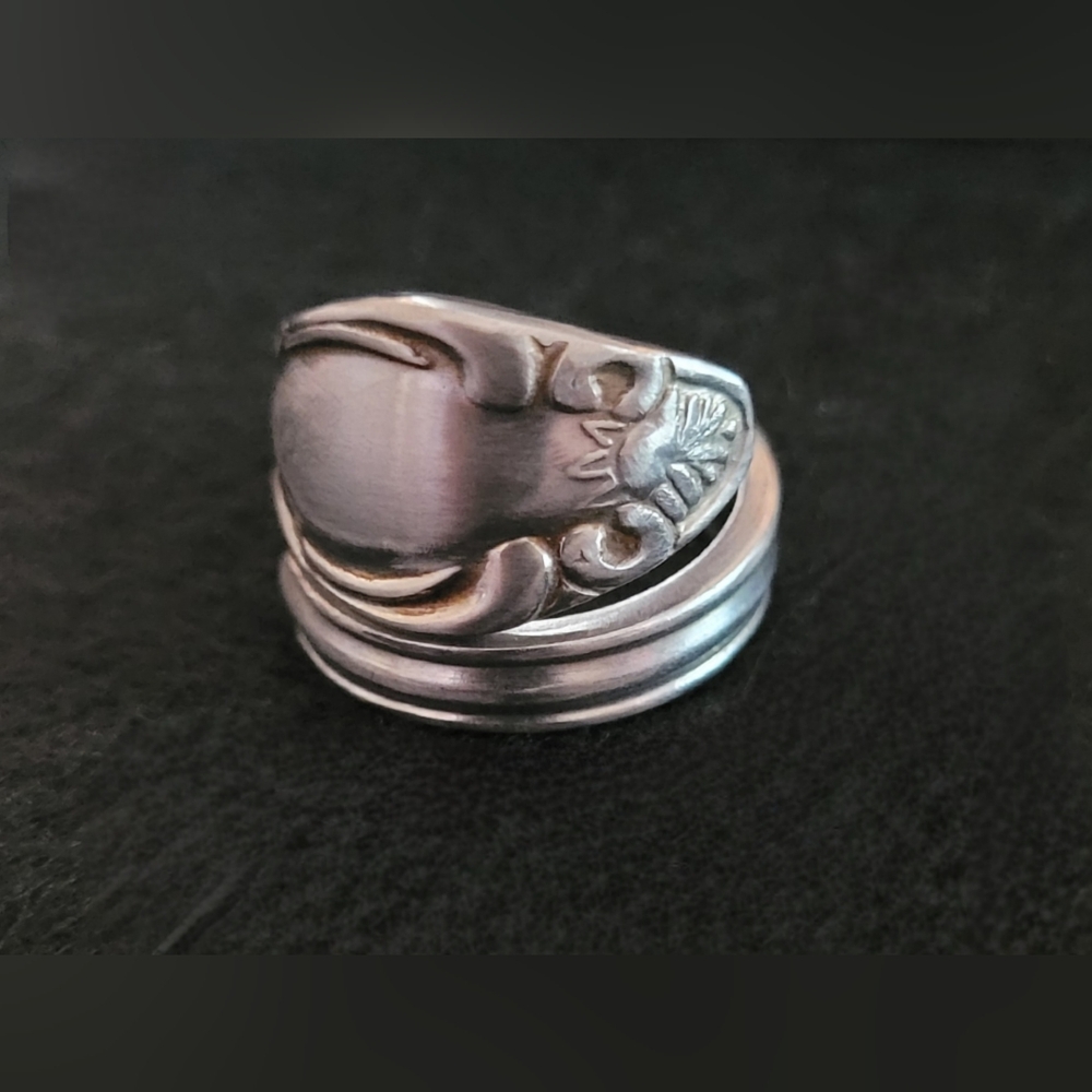 Spoon Ring Stainless Steel Durable Hand-Crafted Boho Biker Retro Style